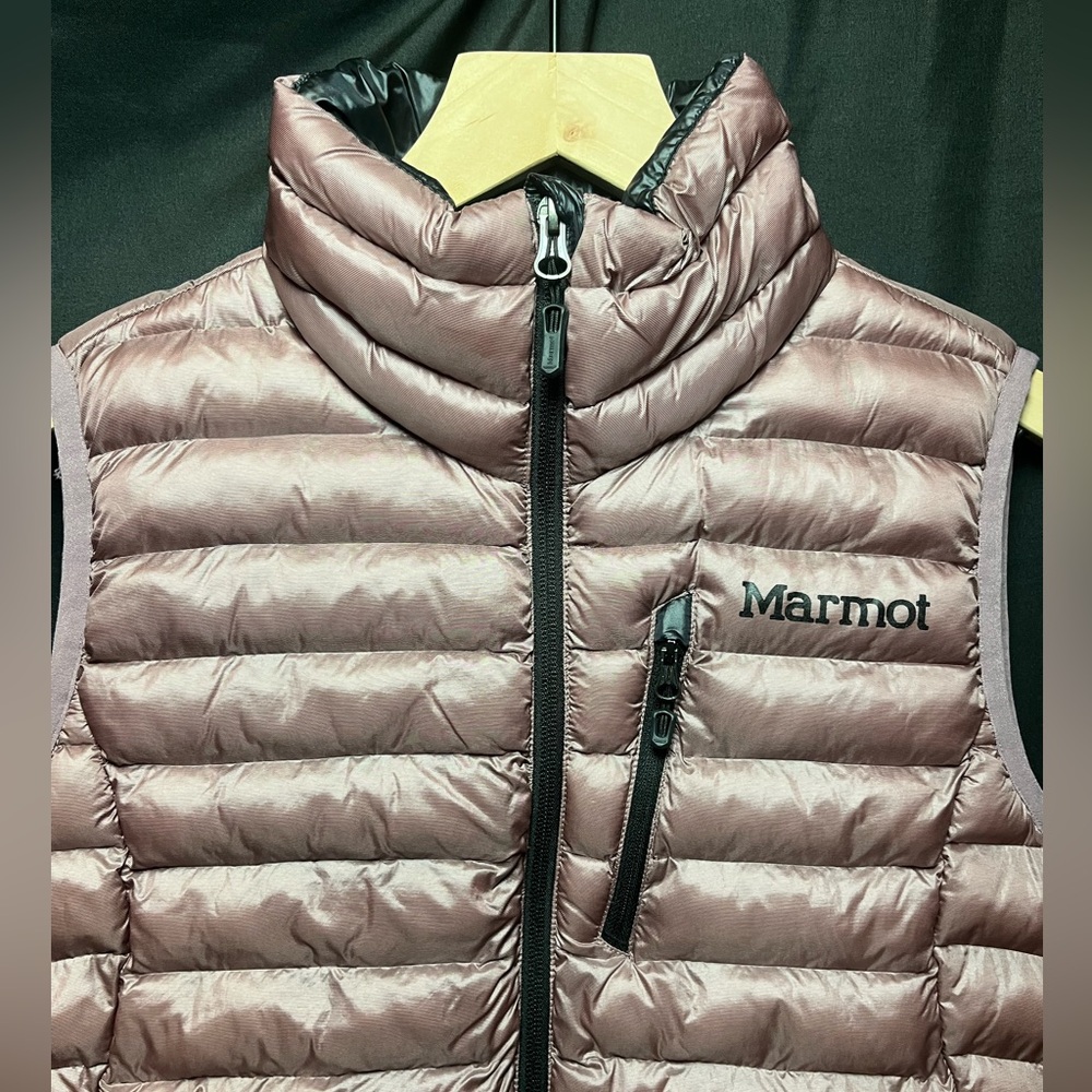 Marmot Pink Puffer Vest - Picture 2 of 9